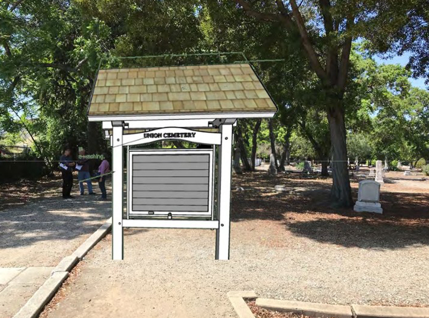 Proposal seeks to build information kiosk at Union Cemetery