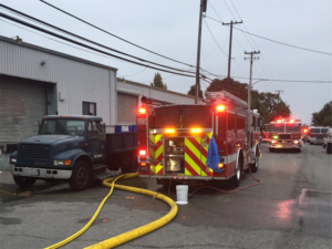 Quarry Road warehouse fire under investigation