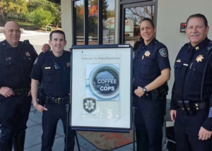 Redwood City cops headed to Starbucks on National Coffee with the Cops Day