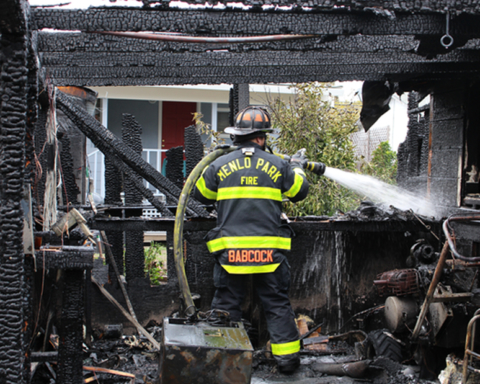 Five adults, one child displaced in North Fair Oaks fire