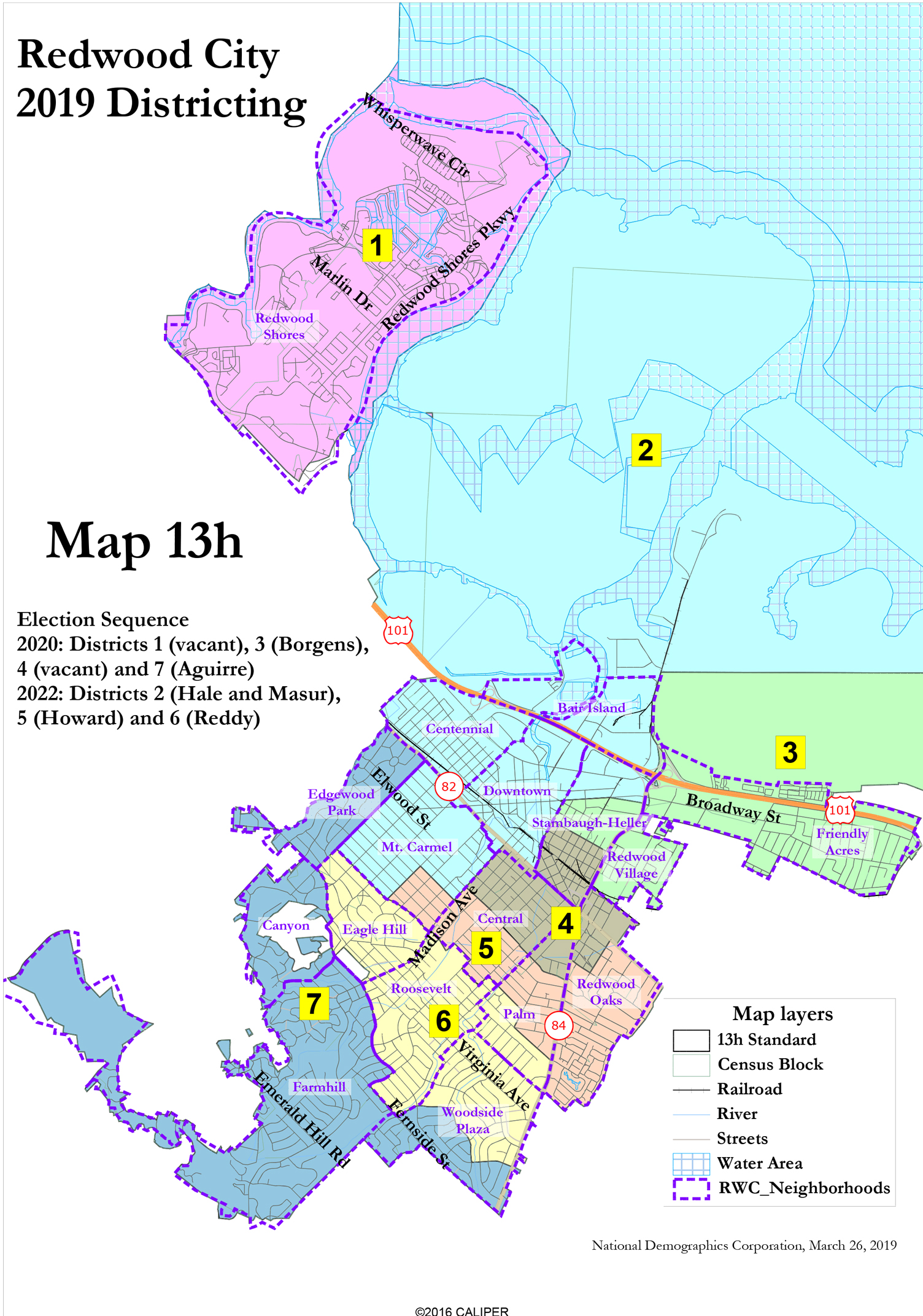 Redwood City selects district map after turbulent process - Climate Online