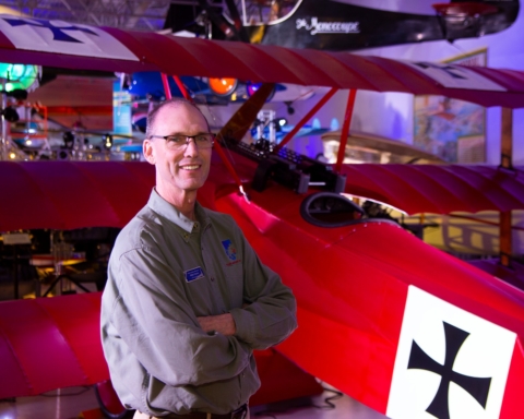 Belmont pilot 'a kid in a candy shop' at Hiller Aviation Museum