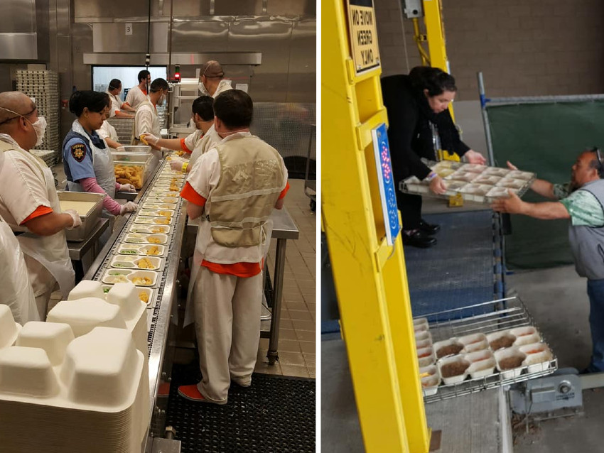 In San Mateo County, inmates helping to feed homeless amid COVID-19 lockdown