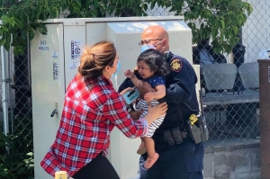 San Mateo County sheriff's deputy rescues kids and elderly from fire