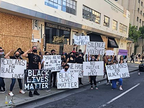 Redwood City’s peaceful protest adds hope to anger and despair