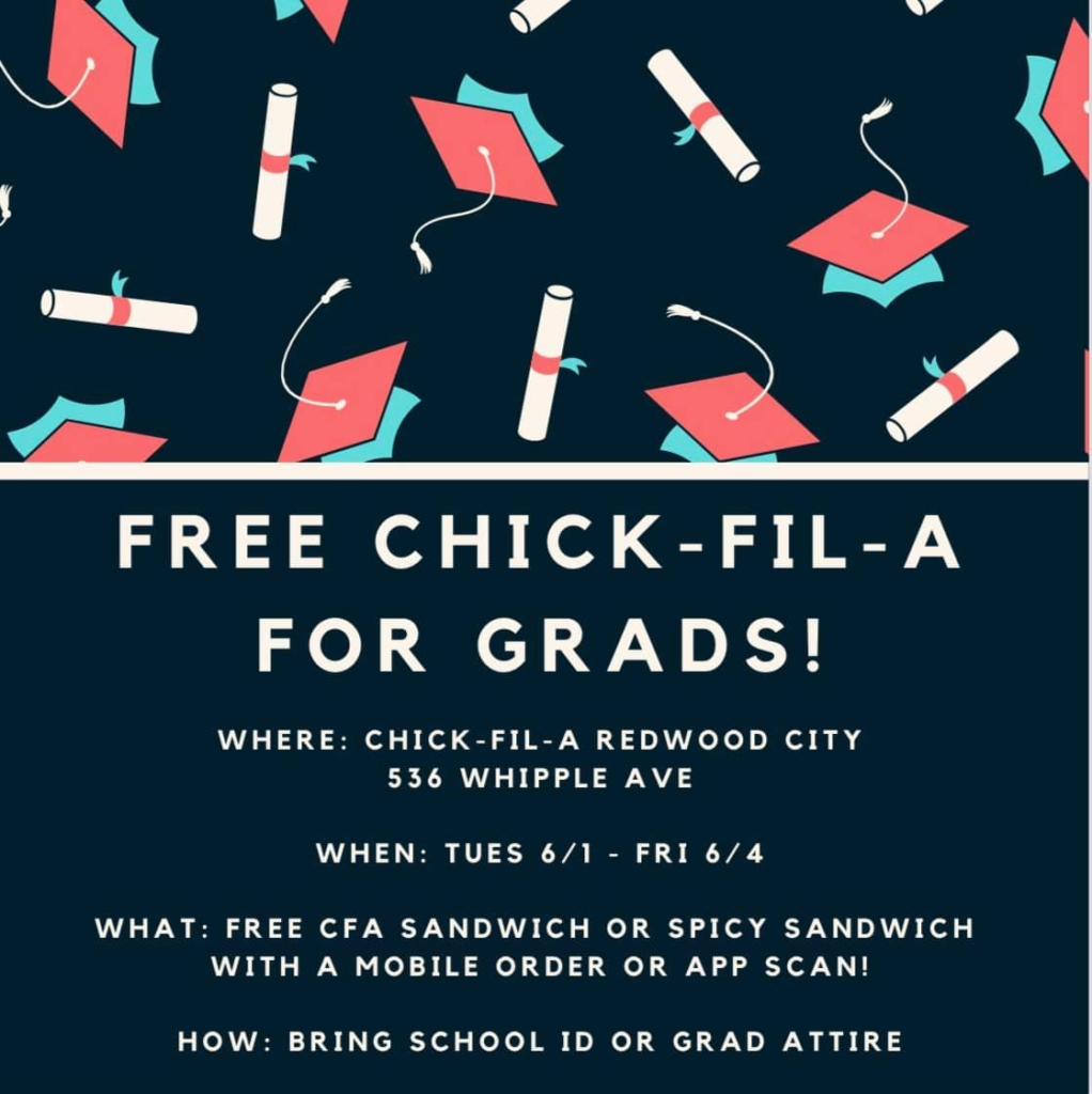 Chick Fil A In Redwood City Offering Graduates Free Sandwich This Week Climate Online - roblox redwood city