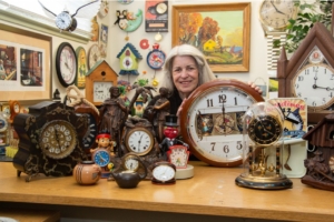 With This Many Clocks, Collector Gail Waldo’s Not Counting