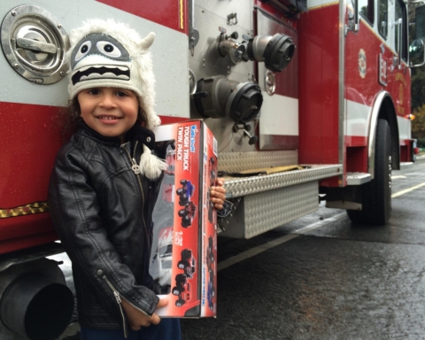 Public safety agencies launch Holiday Toy and Book Drive
