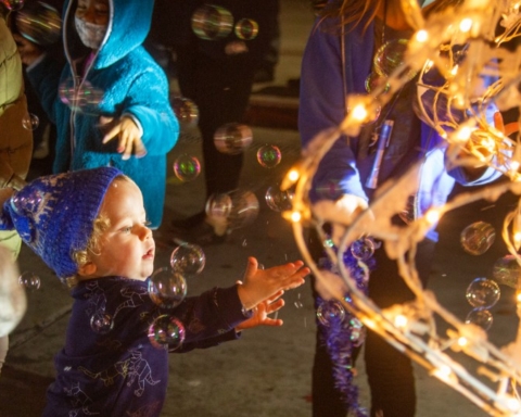 Photos! Hometown Holidays lights up Courthouse Square