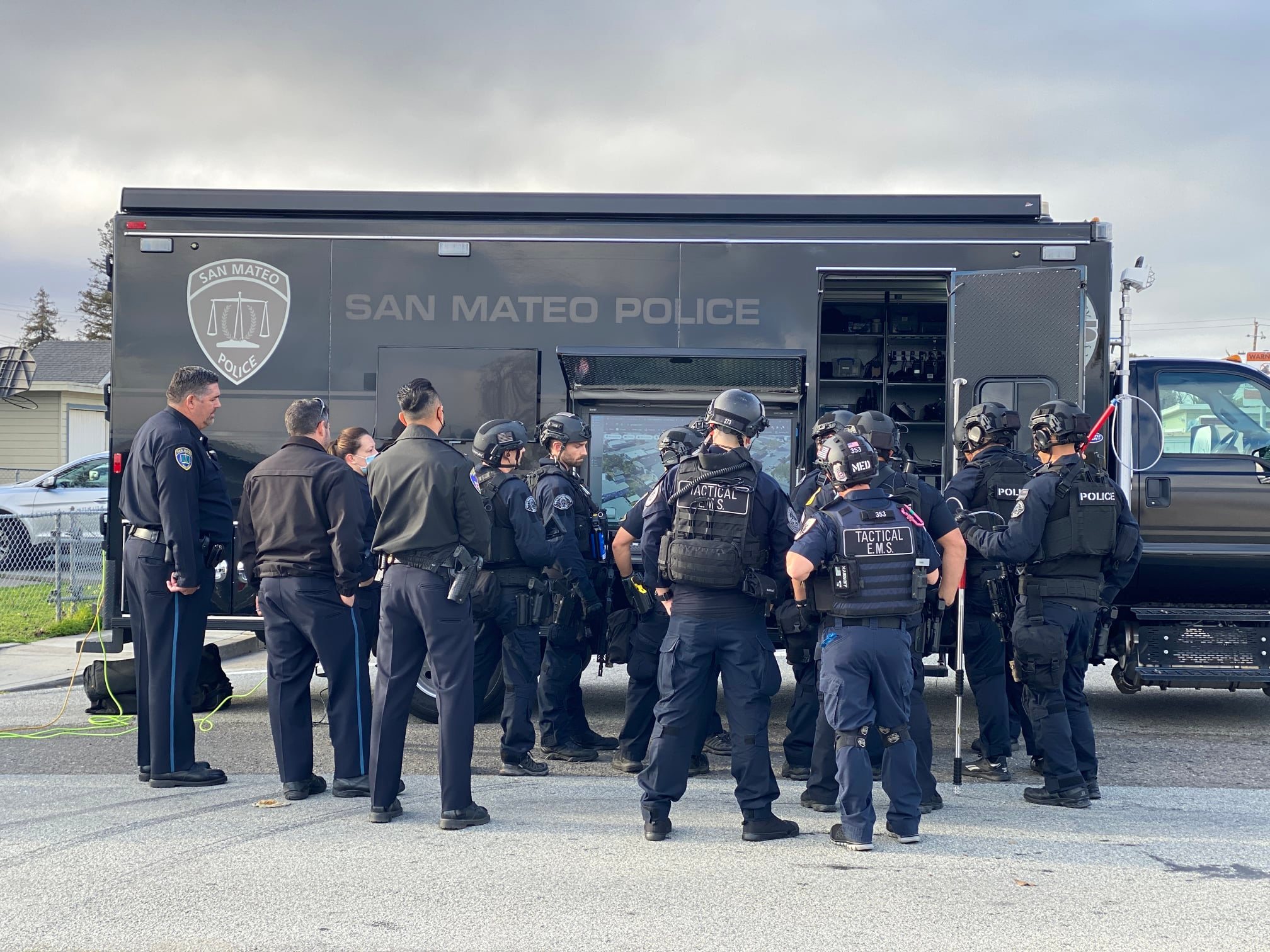 San Mateo police find arsenal at home of man who randomly opened fire at passing vehicle