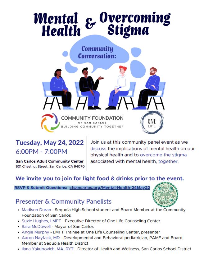 Community Foundation of San Carlos to host conversation surrounding mental health