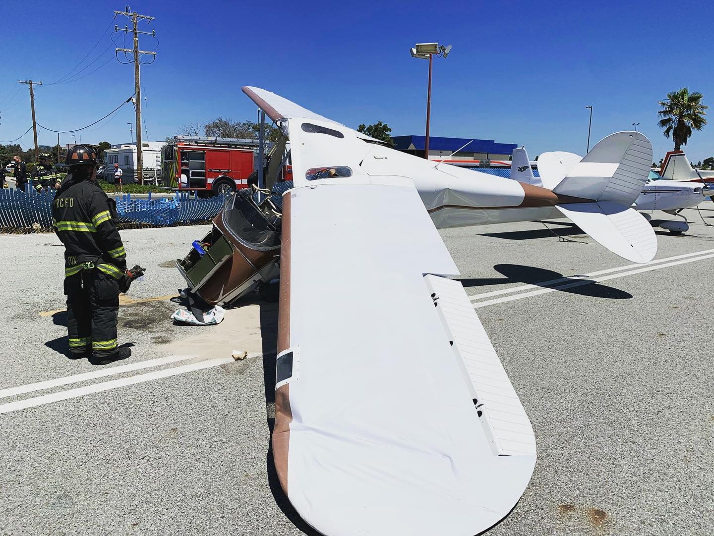 Minor injuries in small plane crash at San Carlos Airport