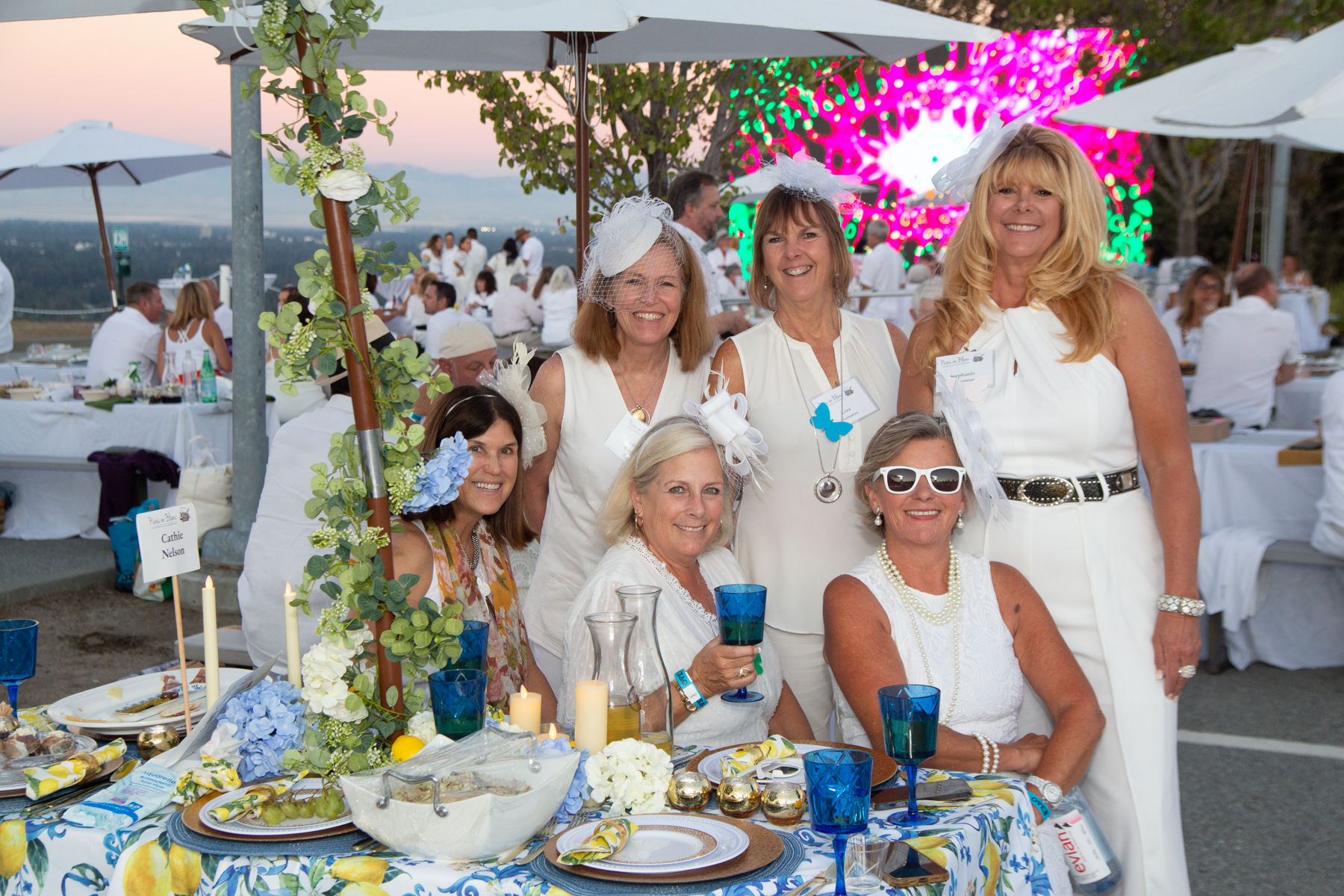 Picnic en Blanc Raises Funds for Youth Sports Scholarships