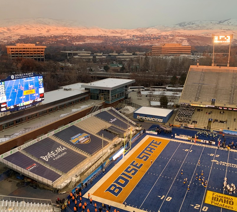 Boise in December: My kind of town, even though San Jose State lost its Bowl Game