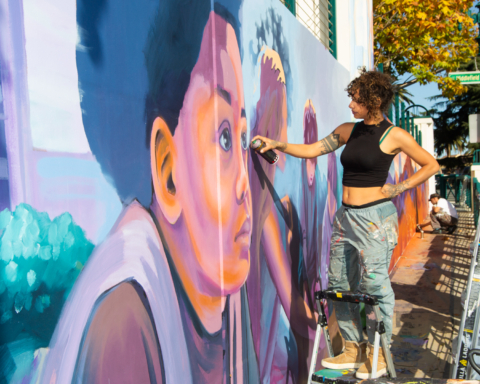 The New Mural on Jefferson Avenue brings people together